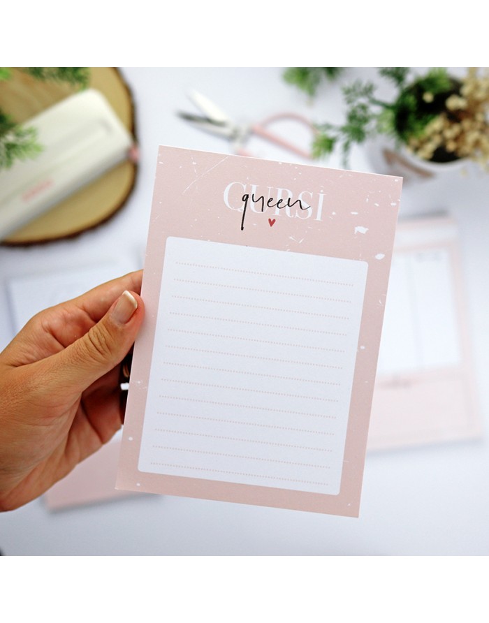 Cursi Queen A6 notepad | LQY+Q collection by Alúa Cid
