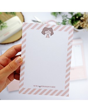 Nunca es demasiado tarde A6 notepad | LQY+Q collection by Alúa Cid