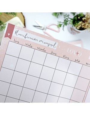 LQY+Q Horizontal monthly Desk pad | LQY+Q collection by Alúa Cid 2