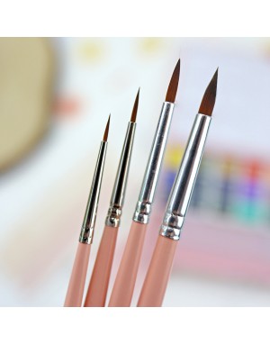 Set of 4 paint brushes by Alúa Cid