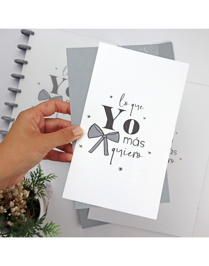 Set of 2 printed sheet 'Lo que yo más... Set of 2 printed sheet 'Lo que yo más...