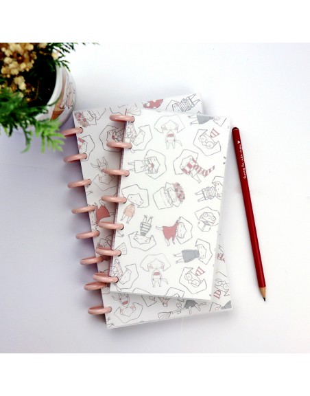 Set of 2 printed sheet 'Maravillas'