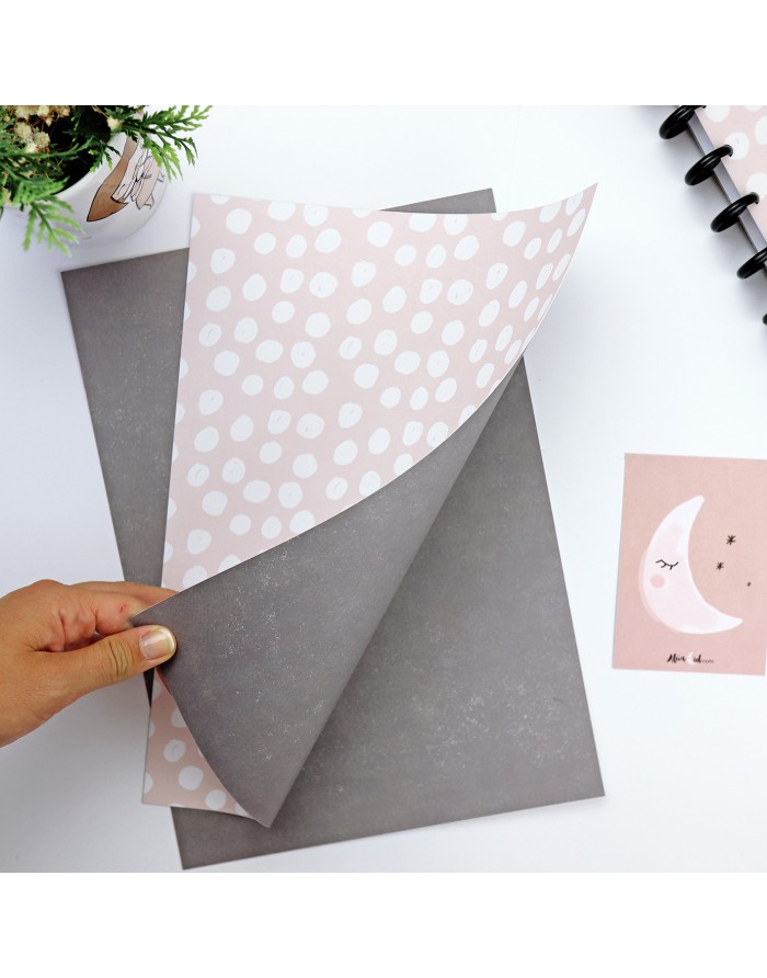 Set of 2 printed sheet 'Patio' Set of 2 printed sheet 'Patio'