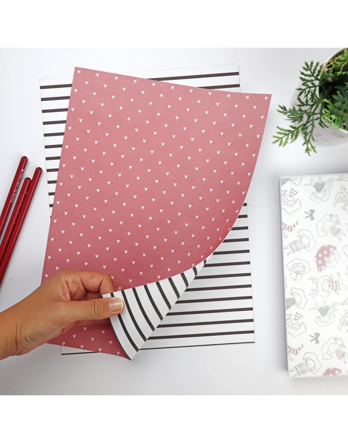 Set of 2 printed sheets 'Lo que yo... Set of 2 printed sheets 'Lo que yo...