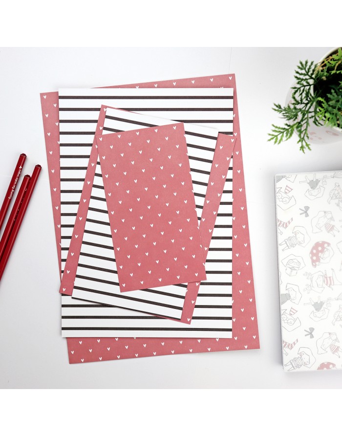 El amor Set of 2 sheets | Alúa Cid