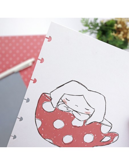 Después de café DIE-CUT Set of 2 sheets | Alúa Cid