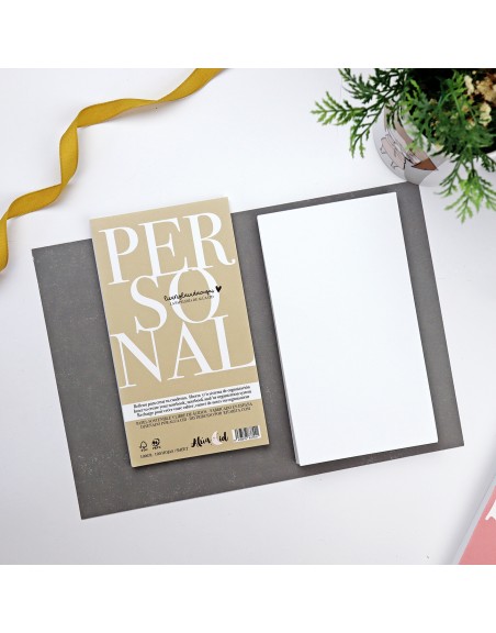 Personal notebook filler