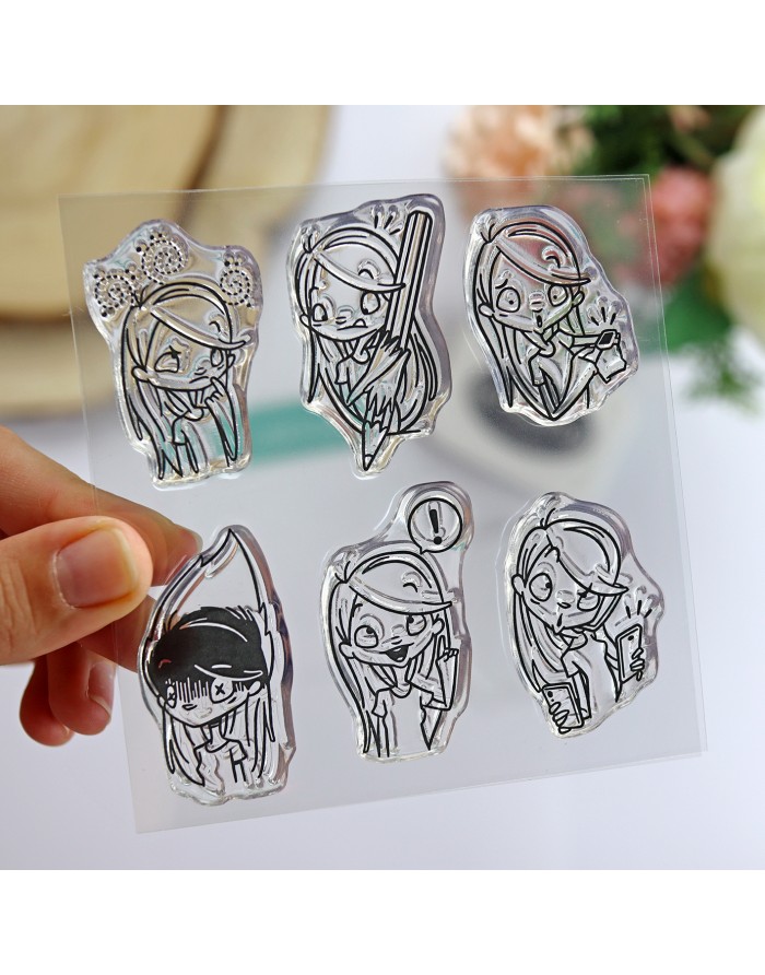 Estresada clear stamps set | La Vida...