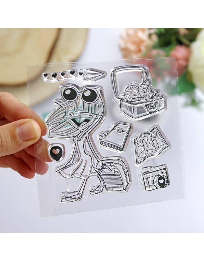 Aura Kissitos clear stamps set | La...