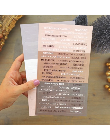 Maravillas Navidad Messages stickers set | Alúa Cid design