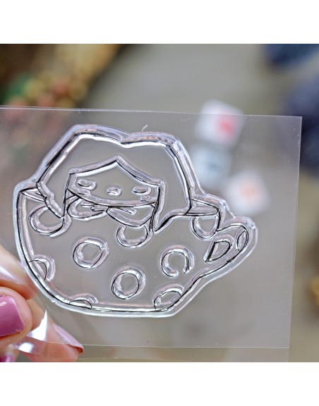 Después del café Clear stamp