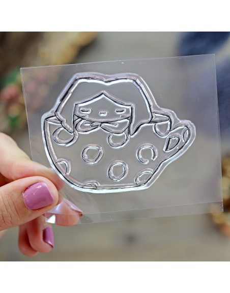 Después del café Clear stamp