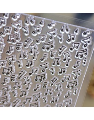 Maravillas Music background Clear stamp 2