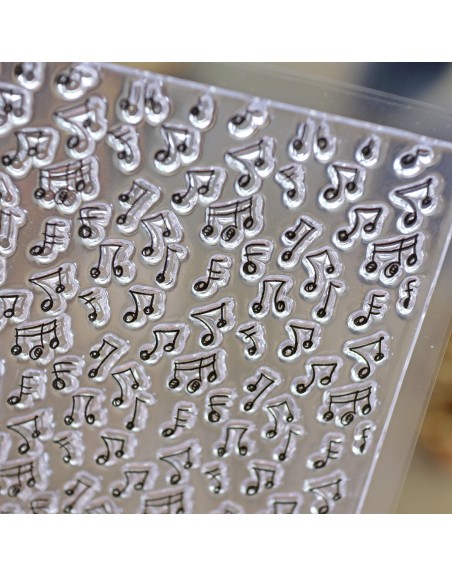 Maravillas Music background Clear stamp