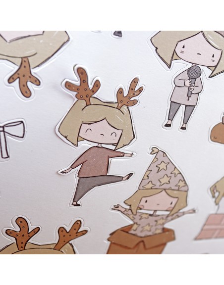 Maravillas die cuts sheet