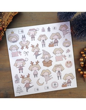 Maravillas Ilustraciones die-cuts sheet | Alúa Cid