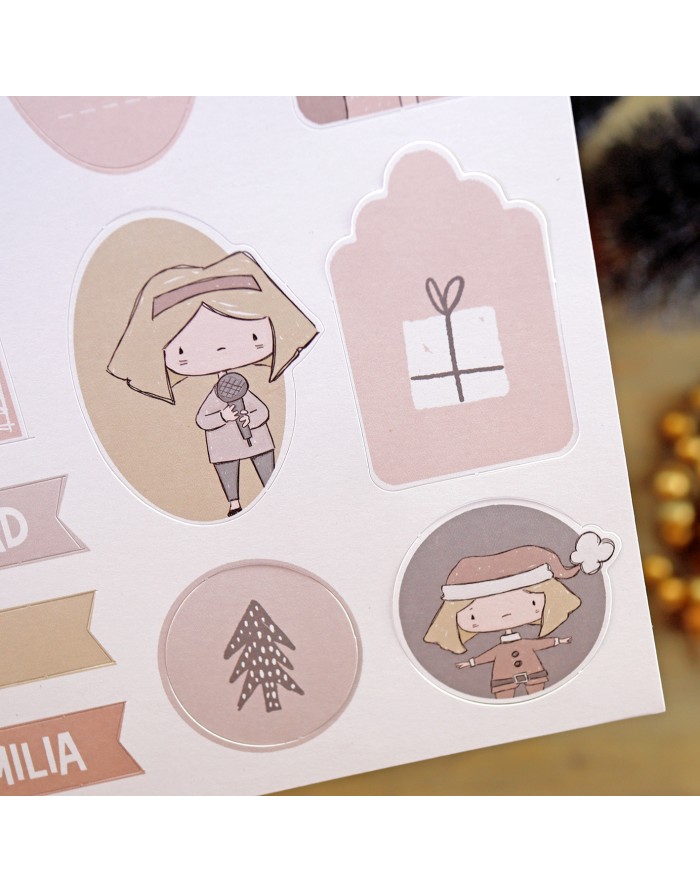 Maravillas basic die cuts sheet Maravillas basic die cuts sheet