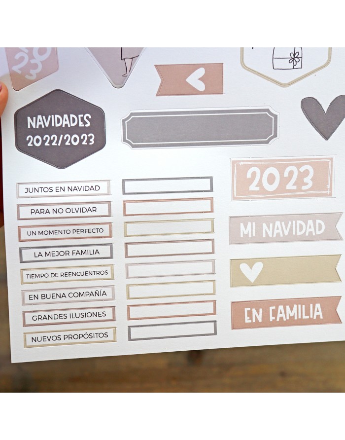 Maravillas basic die cuts sheet Maravillas basic die cuts sheet