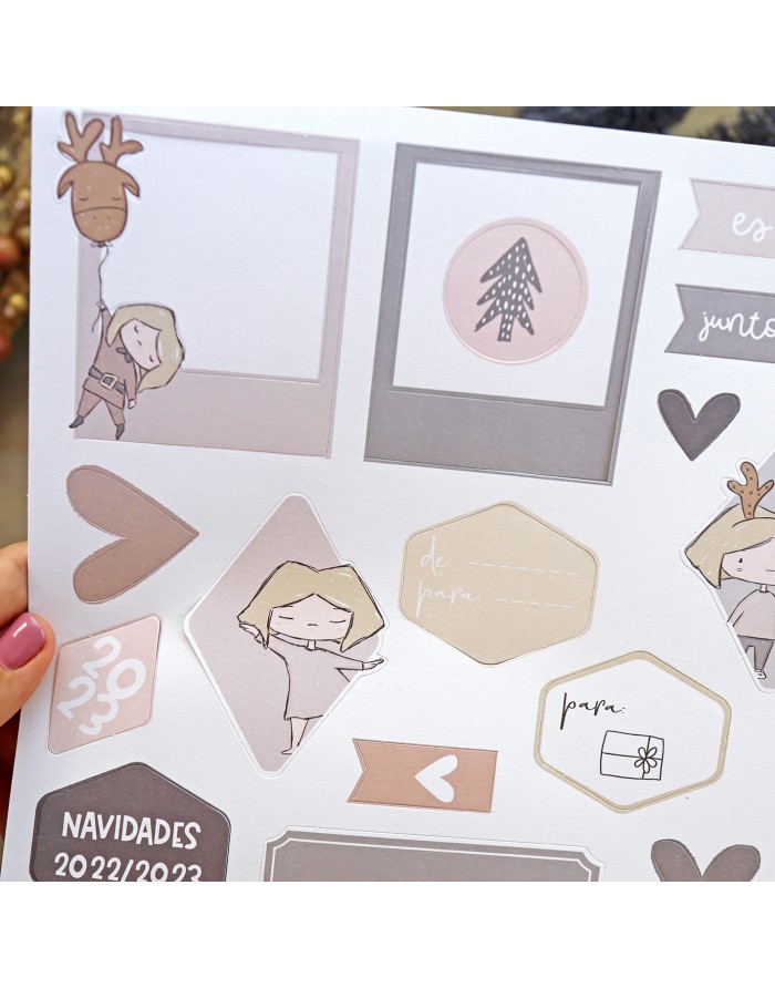 Maravillas basic die cuts sheet Maravillas basic die cuts sheet