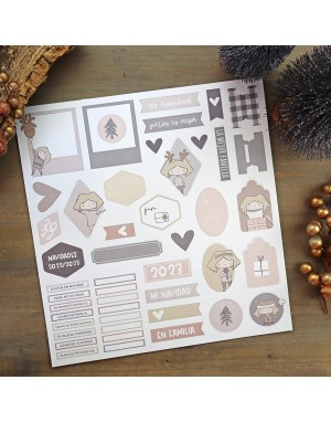 Maravillas basic die cuts sheet
