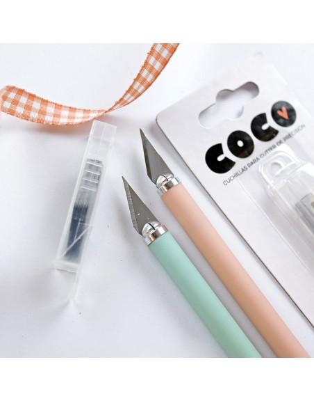 Kit of 10 replacement blades for precision cutter