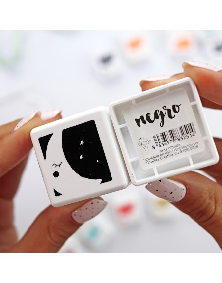 Mini Negro Mixed ink | Alúa Cid