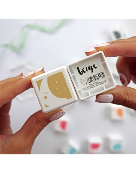 Beige mixed ink | Alúa Cid