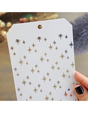 Destellos Maravillas stencil | Alúa Cid design