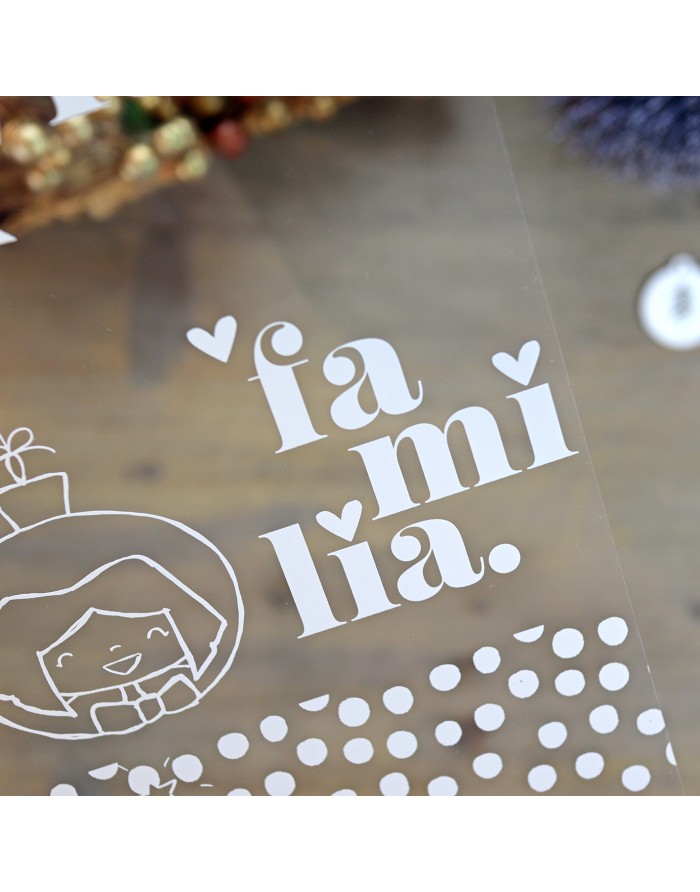 Maravillas Vichy printed acetate cards | Alúa Cid design