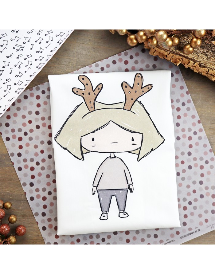 Reno fabric panel | Maravillas Navidad Reno fabric panel | Maravillas Navidad