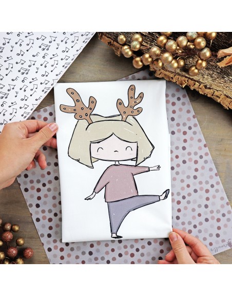Rudolph fabric panel | Maravillas Navidad