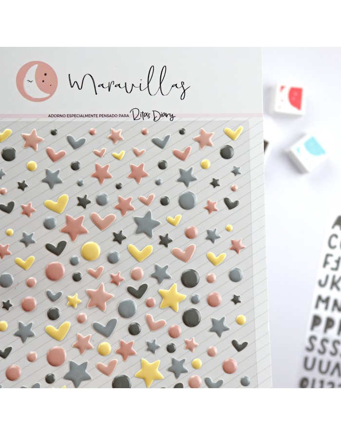 Maravillas MAXI Enamel dots set Maravillas MAXI Enamel dots set