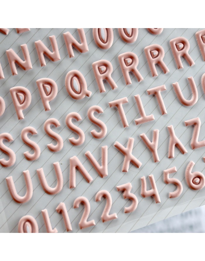 ABC Rosa stickers | Rita's Diary collection