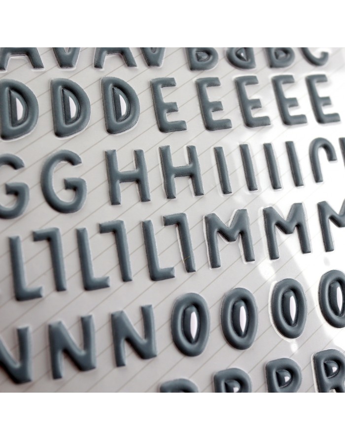 ABC Azul stickers | Rita's Diary collection