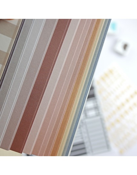 Solid colors paper pad 6x8", 'Maravillas'