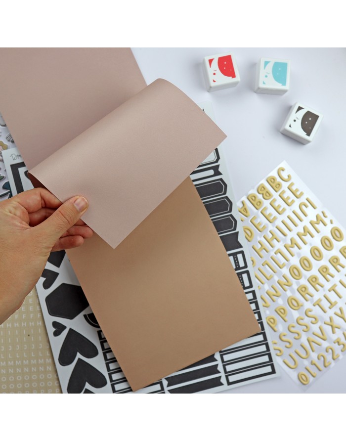 Solid colors paper pad 6x8",... Solid colors paper pad 6x8",...