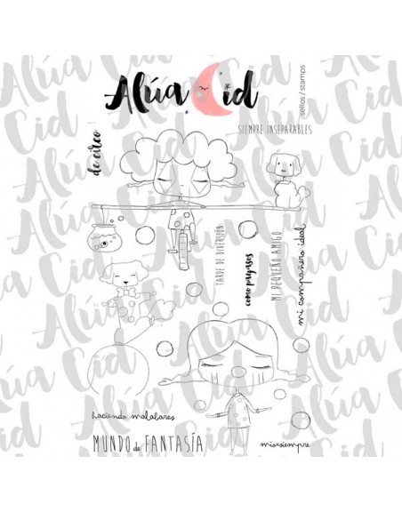 Stamp A.Cid, malabares