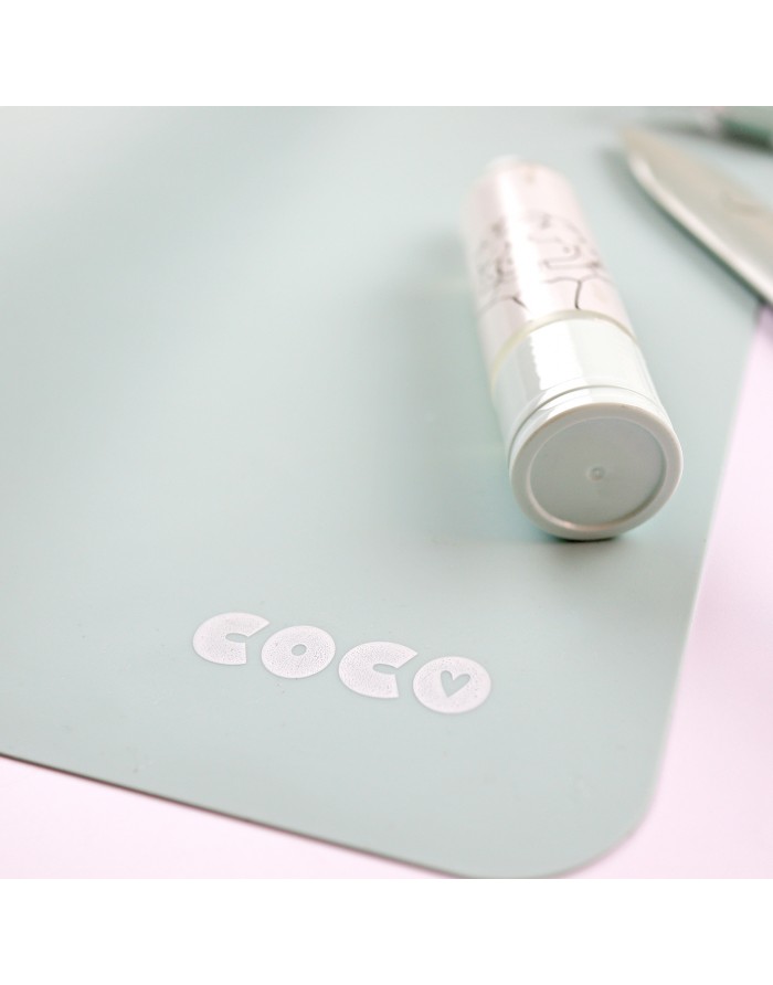 Mint silicon mat 30x45cm Mint silicon mat 30x45cm