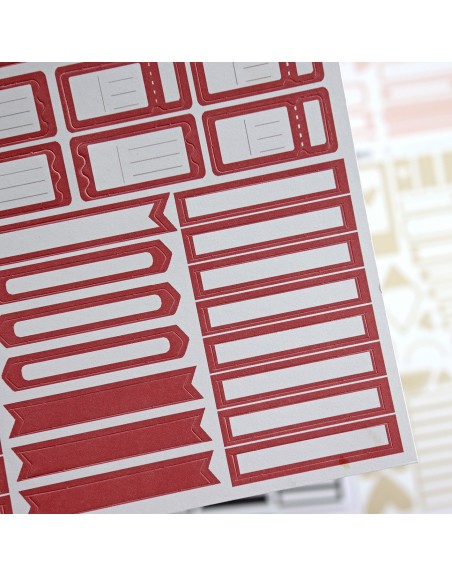 Cereza special die-cut sheet to document