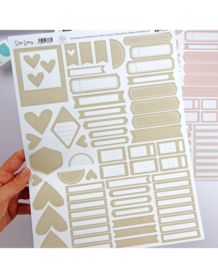 Mostaza Special die-cut sheet to document