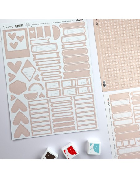 Salmón special die-cut sheet to document
