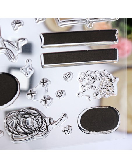 Documenta 3 clear stamps set | Alúa Cid