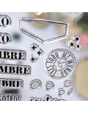 Documenta 2 clear stamps set | Alúa Cid 2