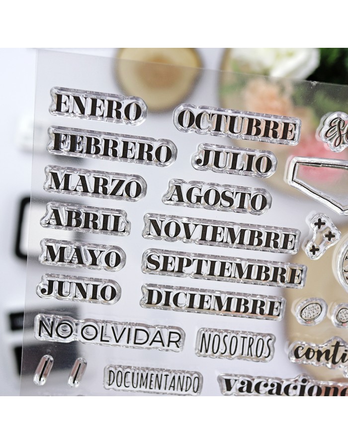 Documenta 2 clear stamps set | Alúa Cid