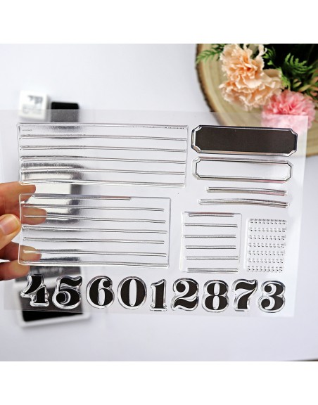 Documenta 1 clear stamps set | Alúa Cid