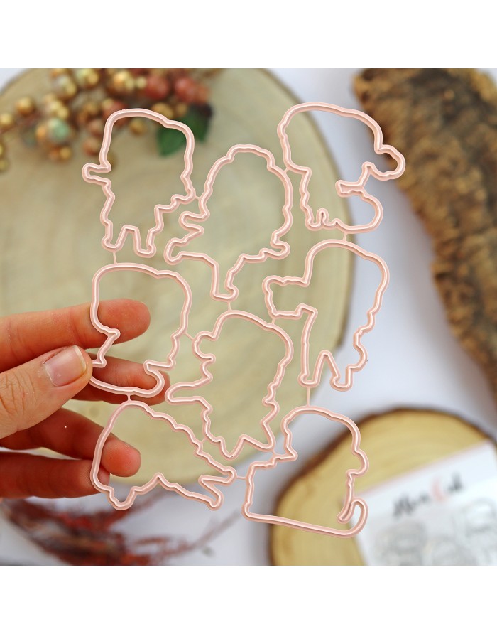 'MiniLulis Mazapán' Stamp&Die set