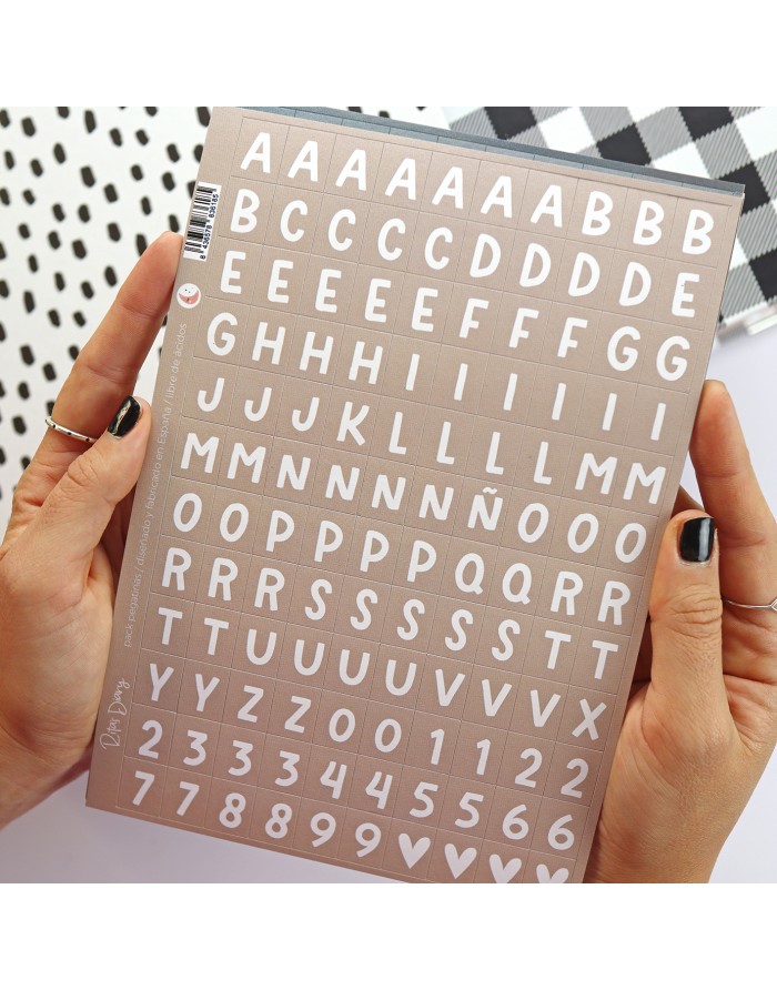Set of 6 stickers sheets for Rita's diary 2023