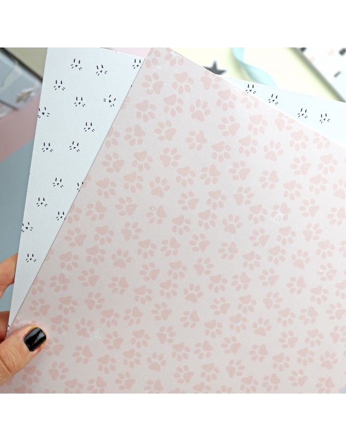 Set of 2 sheets 'Mascotas' Set of 2 sheets 'Mascotas'