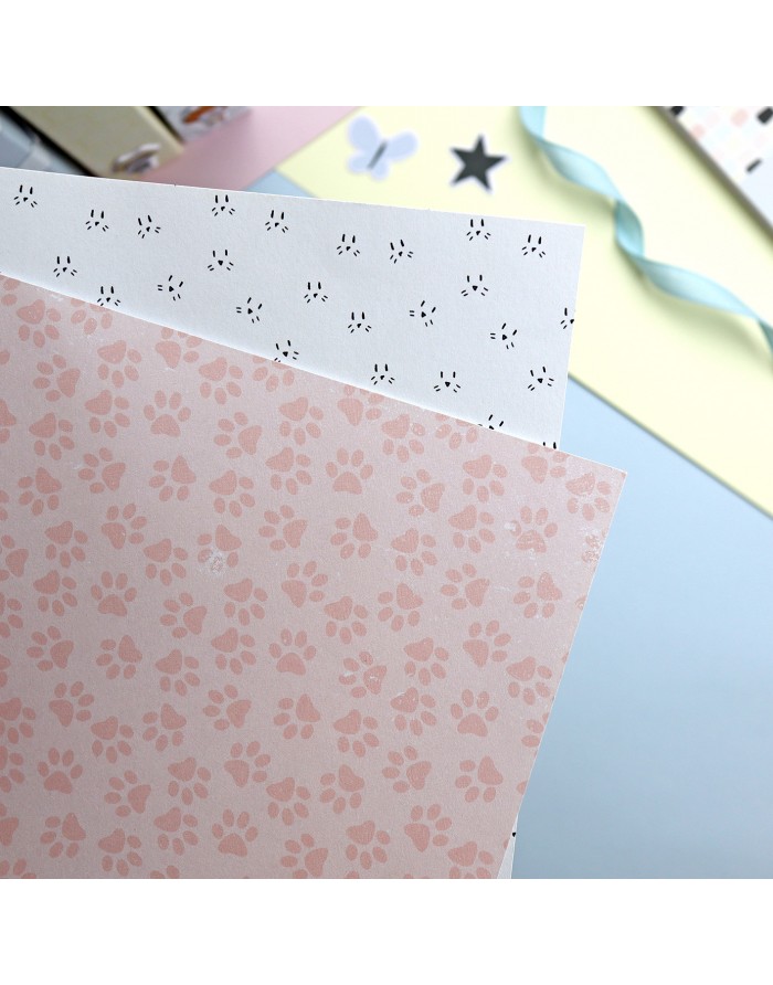Set of 2 sheets 'Mascotas' Set of 2 sheets 'Mascotas'