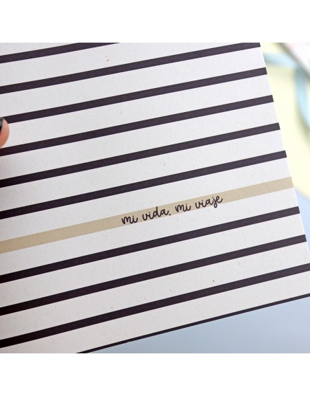 Mi vida mi viaje A5 notebook | Pelele collection